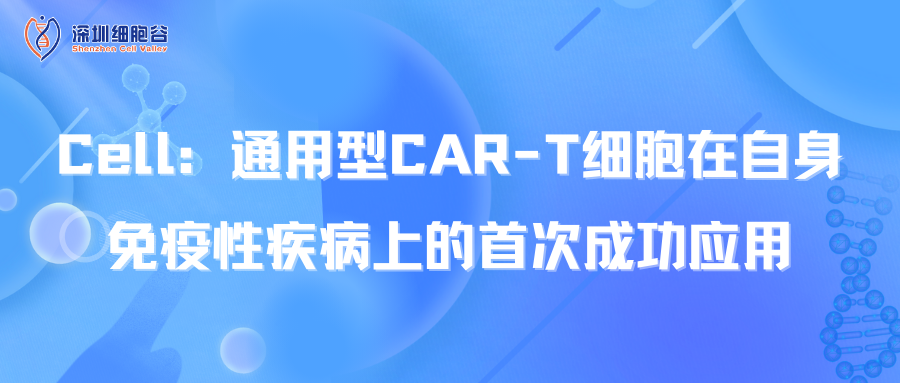 文献分享| Cell：通用型CAR-T细胞在自身免疫性疾病上的首次成功应用